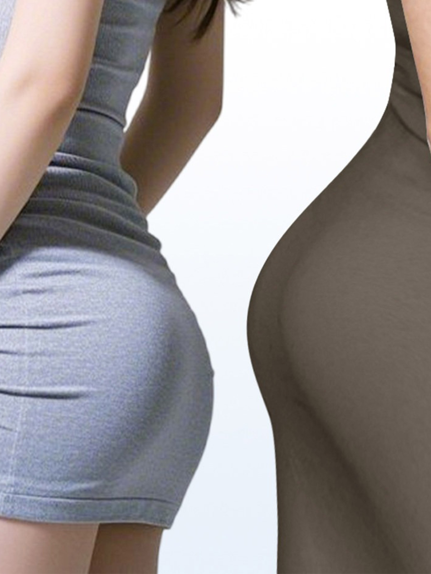 Mid-Rise Butt Lifting Shorts Shapewear