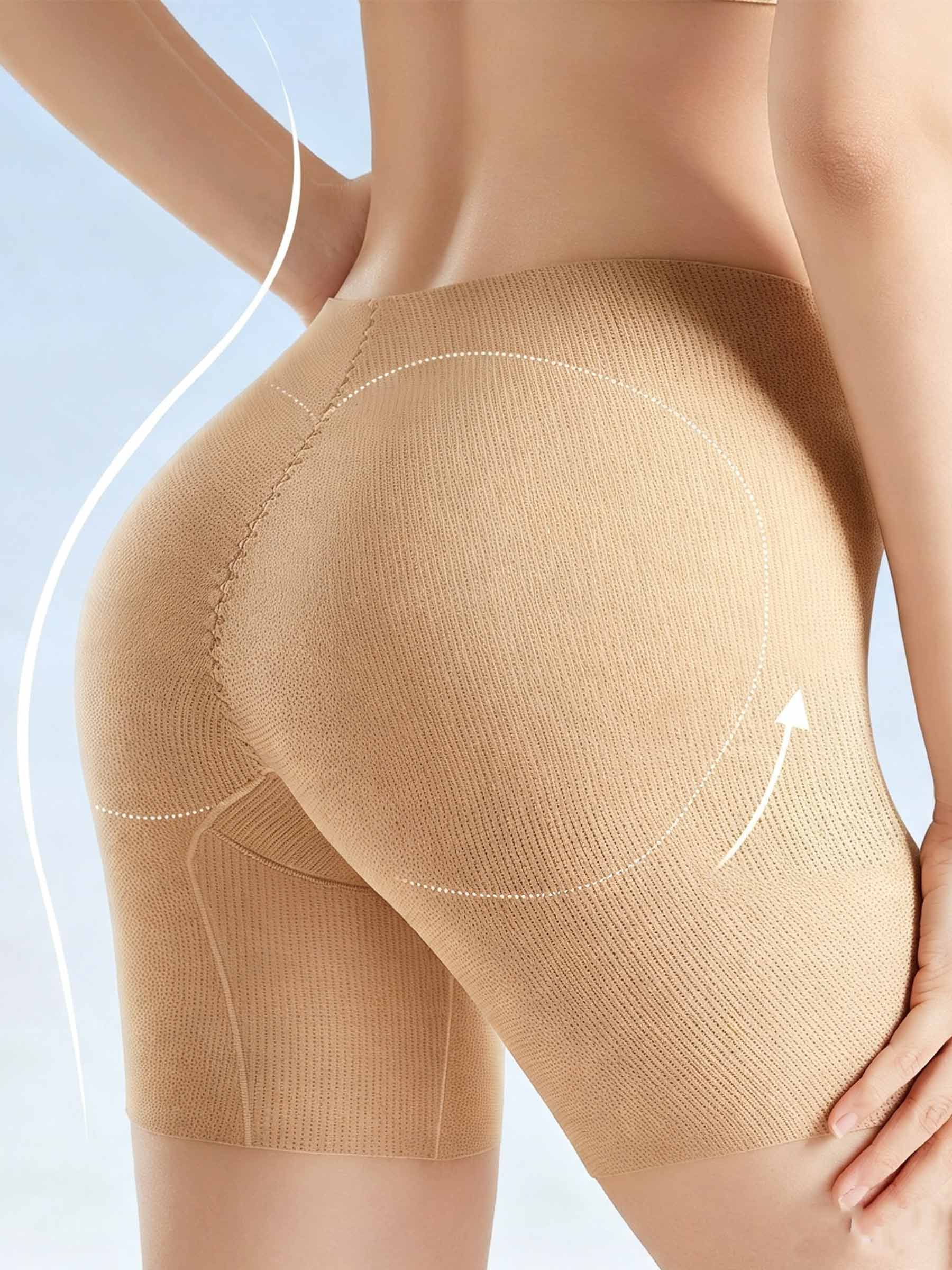 Mid-Rise Butt Lifting Shorts Shapewear