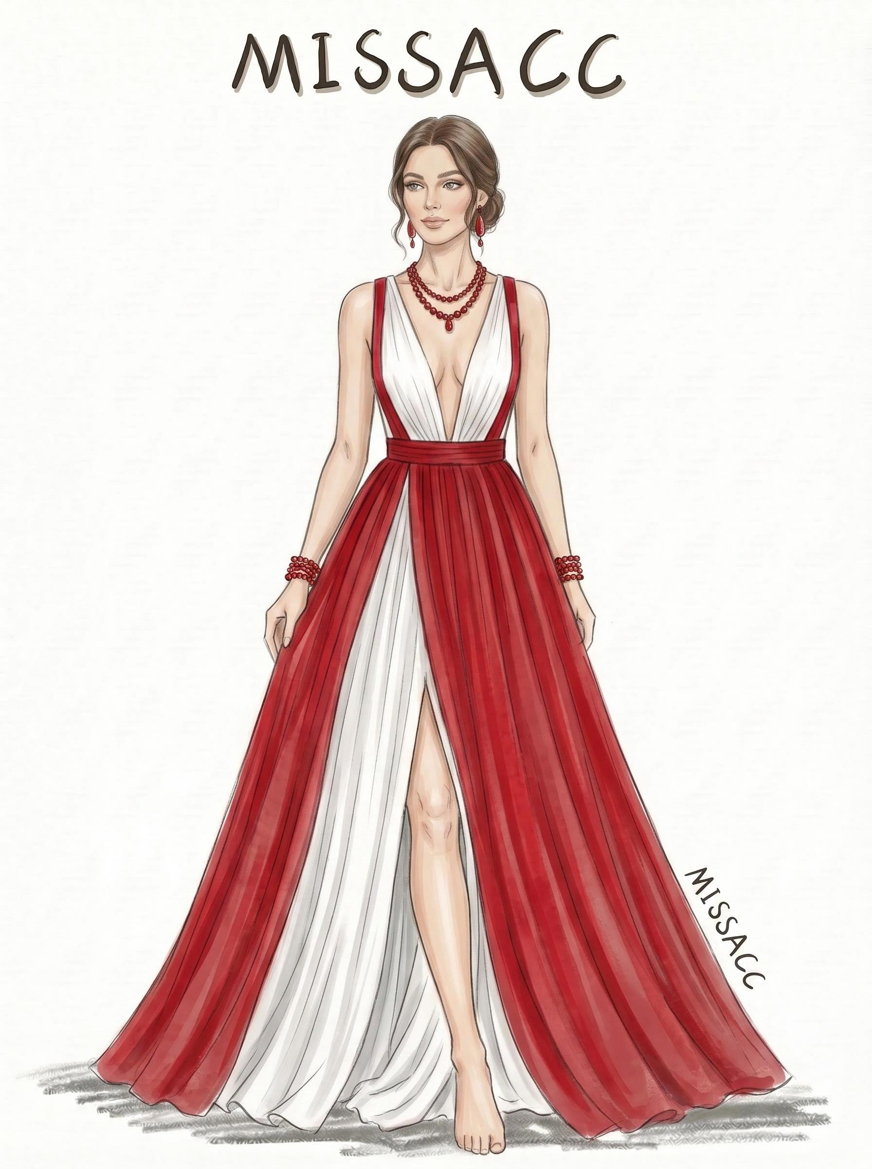 A-Line Plunge Neck Sleeveless Floor-Length Tulle Wedding Dresses With Pleated