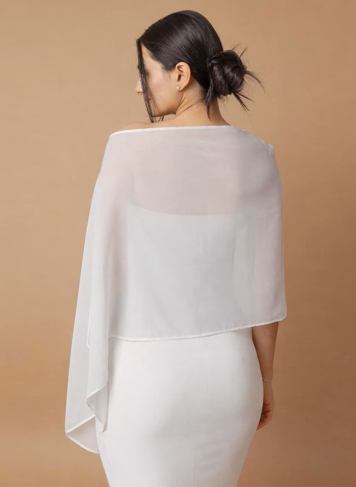 Pullover Tulle Cape