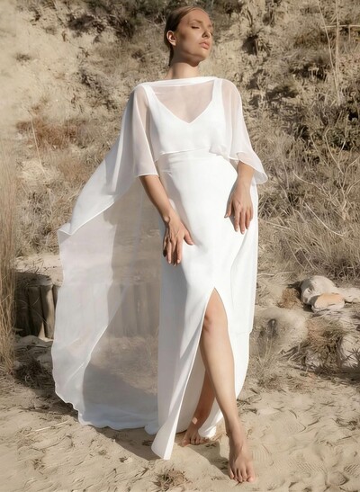 Pullover Tulle Cape