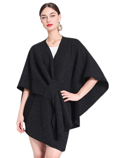 Clasp Knit Shawl