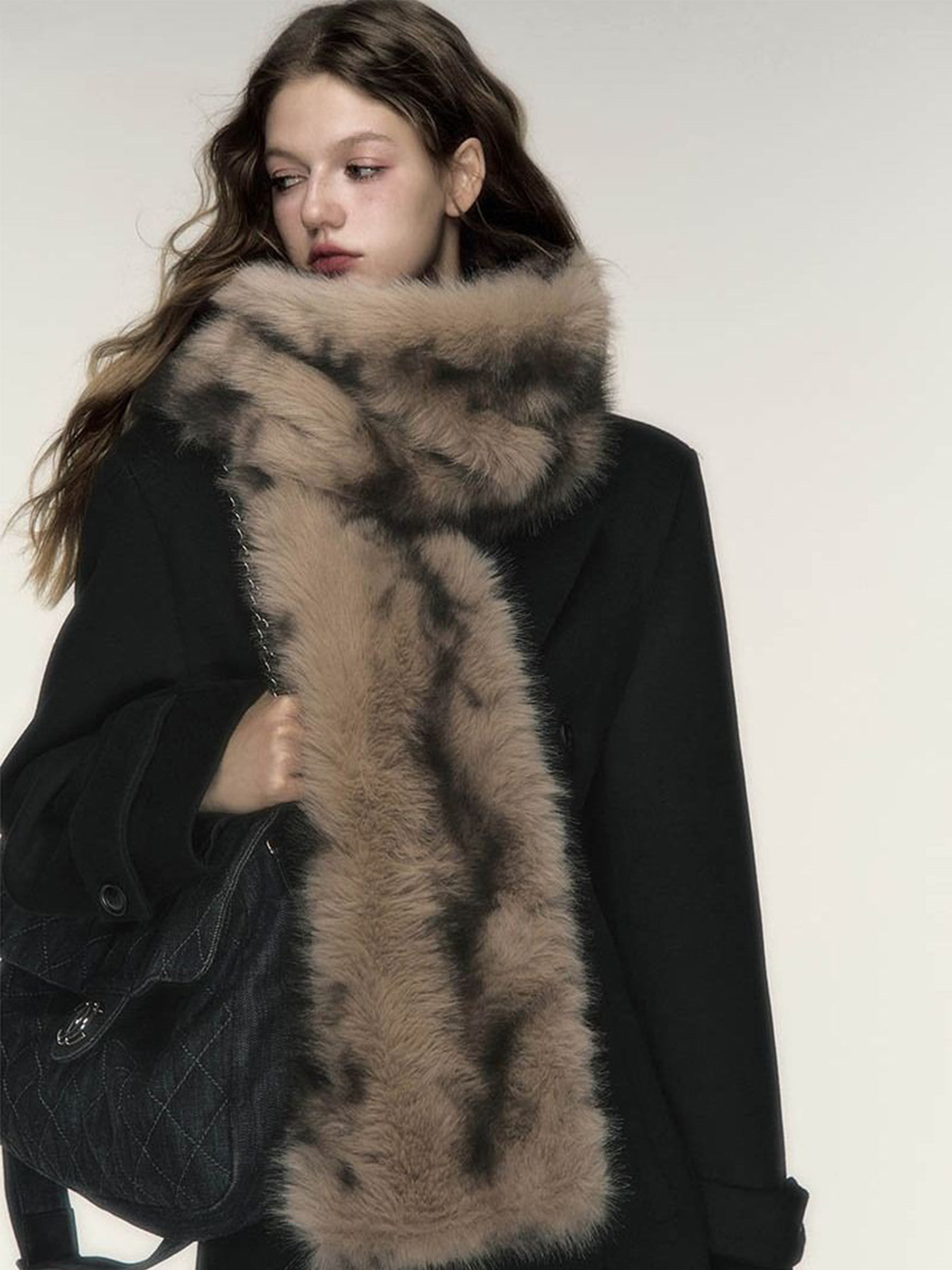 Vintage Faux Fur Scarf