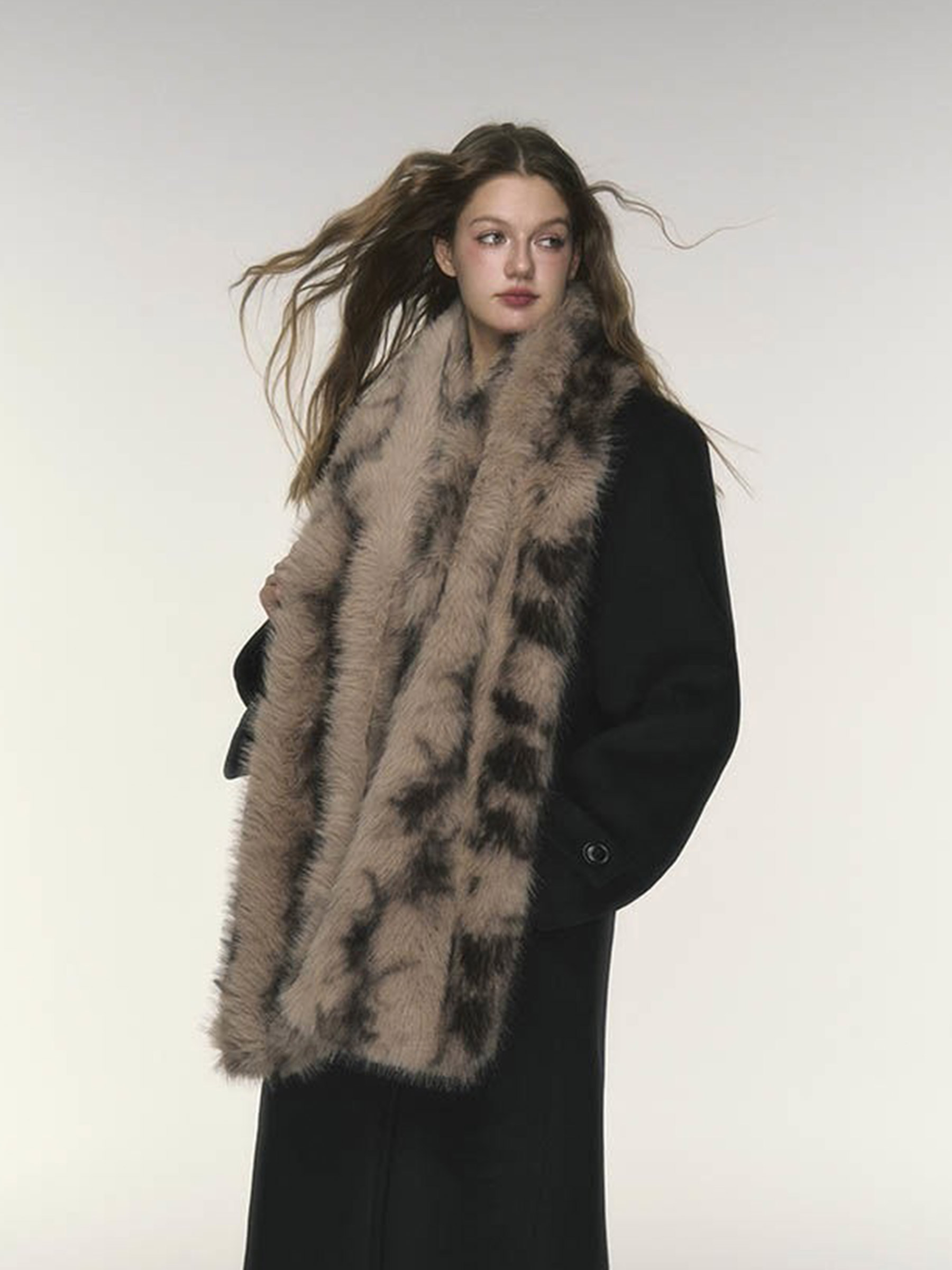 Vintage Faux Fur Scarf