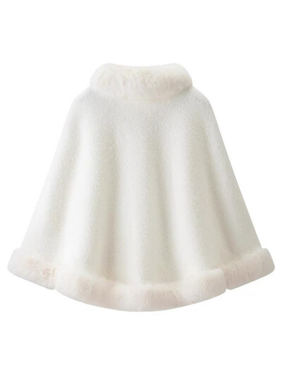 Faux Fur Wrap With Clasp