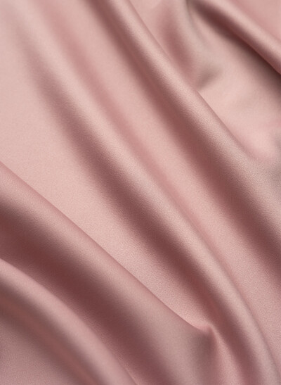 Crepe Satin Fabric By The 1/2 Yard