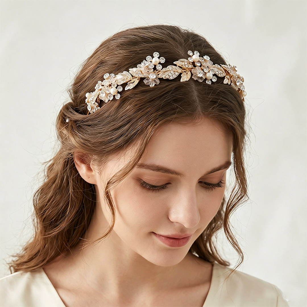 Floral Headbands Bridal Headpiece