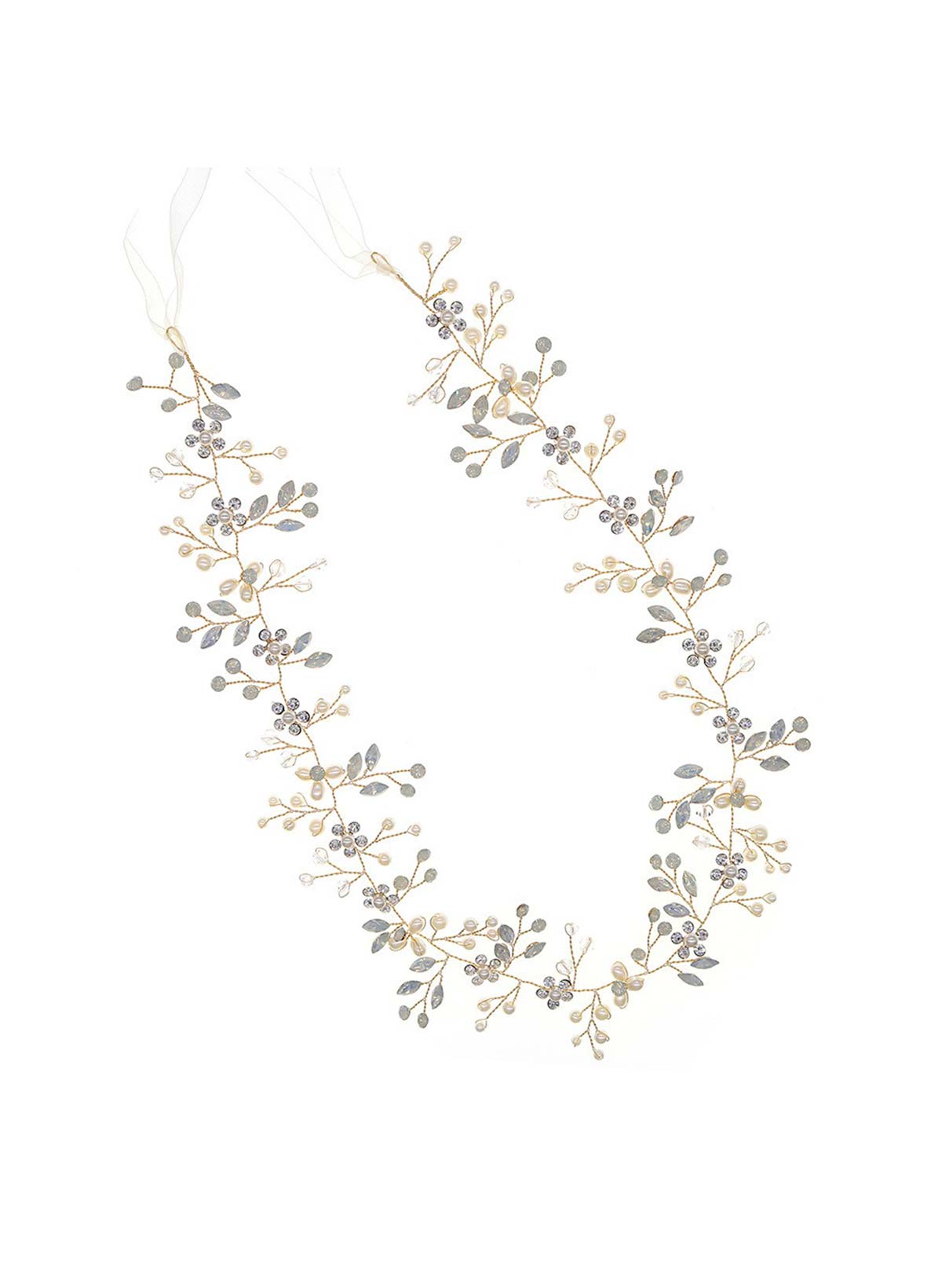 Tulle Sash With Beading And Diamantés For Brides And Bridesmaids