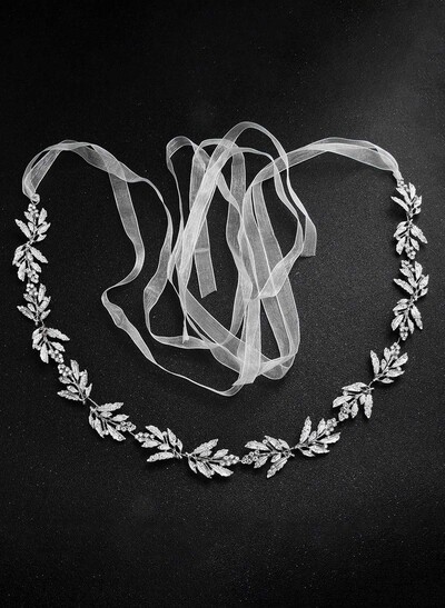 Diamanté Tulle Sash For Brides & Bridesmaids