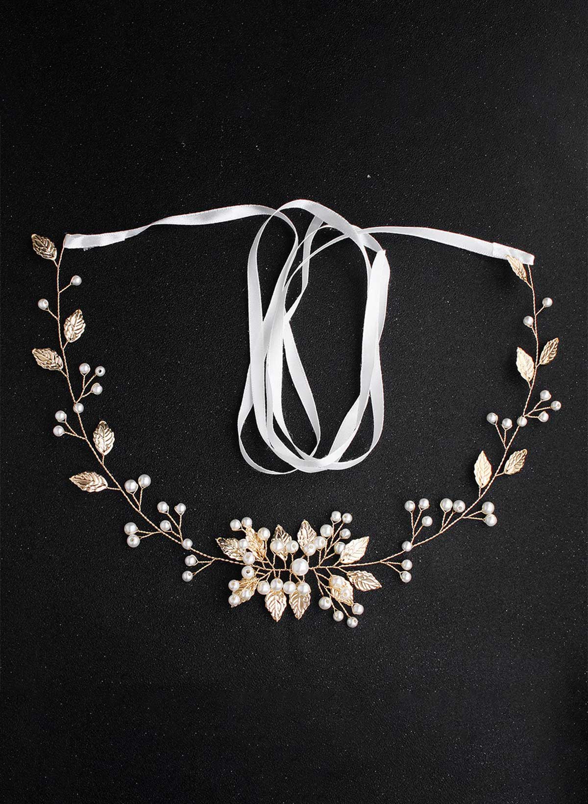 Beaded Satin Ribbon Sash For Brides And Bridesmaids