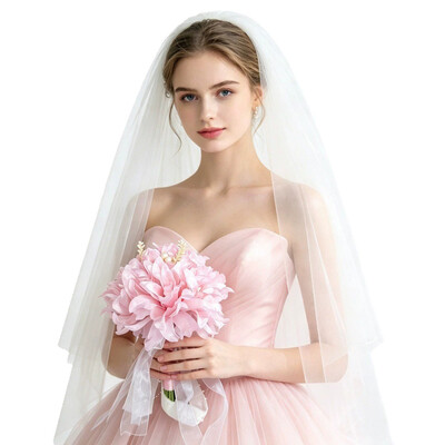 Artificial Wedding Flowers Round Silk Flower Bridal Bouquets