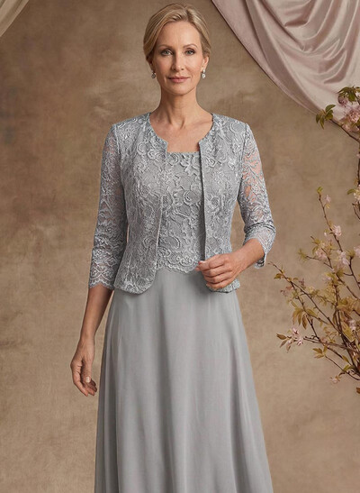 Open Front Lace/Tulle Shawl With Lace