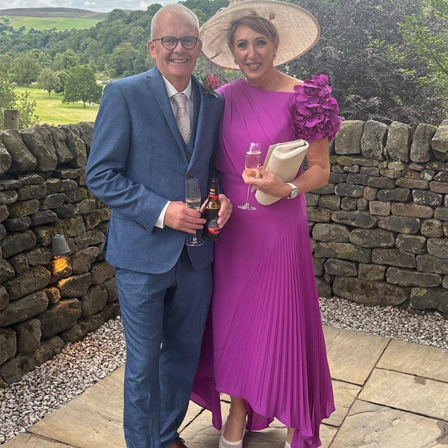 Gorgeous dress and the colour is stunning, perfect for me as mother of the bride.