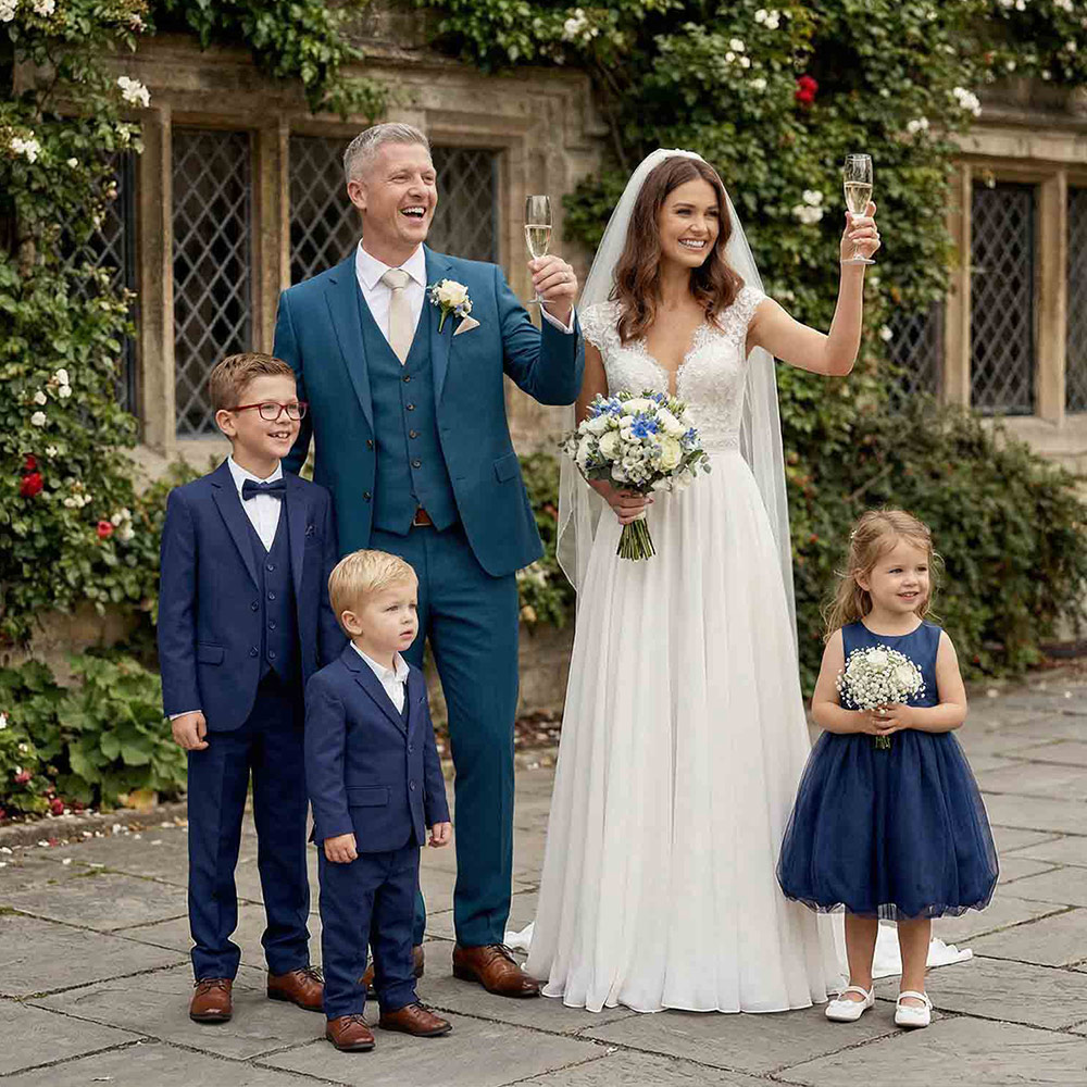 I'm obsessed with how this moves when I walk. It’s so romantic and airy. The vintage lace top gives it such a classic look without feeling old-fashioned. Definitely recommending this site to my engaged friends.