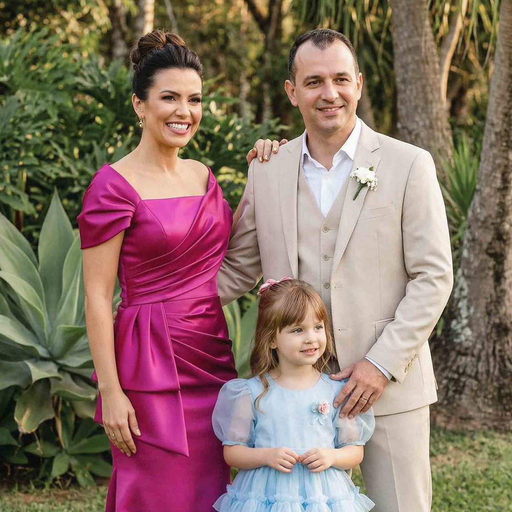 The elegant wrap straight dress I bought is simply gorgeous. The fit is just right, and the fabric is also very comfortable. I highly recommend it!