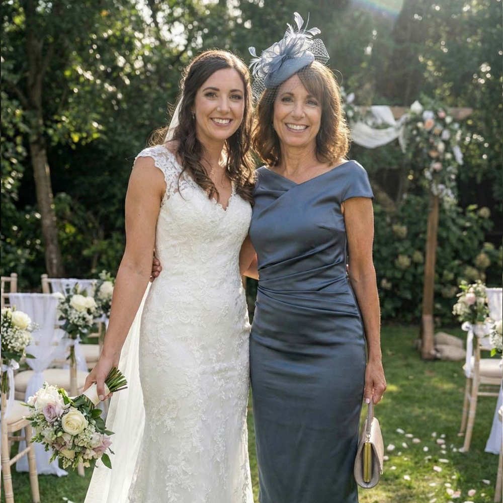 This satin cocktail dress saved me for a last-minute wedding guest outfit. I was worried about buying clothes online, but the size chart was actually accurate for once. The color is exactly like the photos, really rich and vibrant. I felt comfortable dancing all night because the fabric has a bit of give.