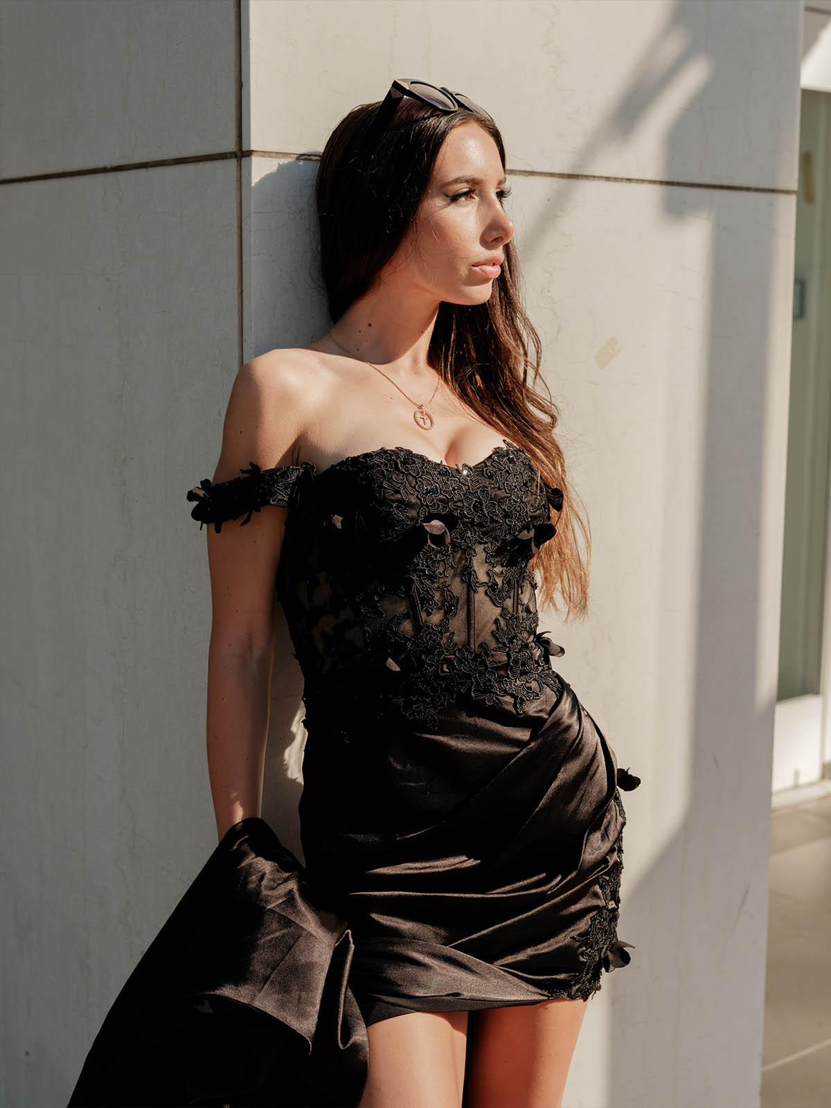 A little dressed up, just because.