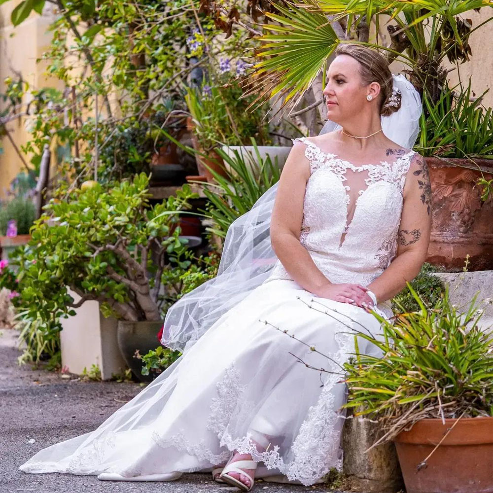I absolutely love my wedding dress i custom did mine based on my measurements and I absolutely love it